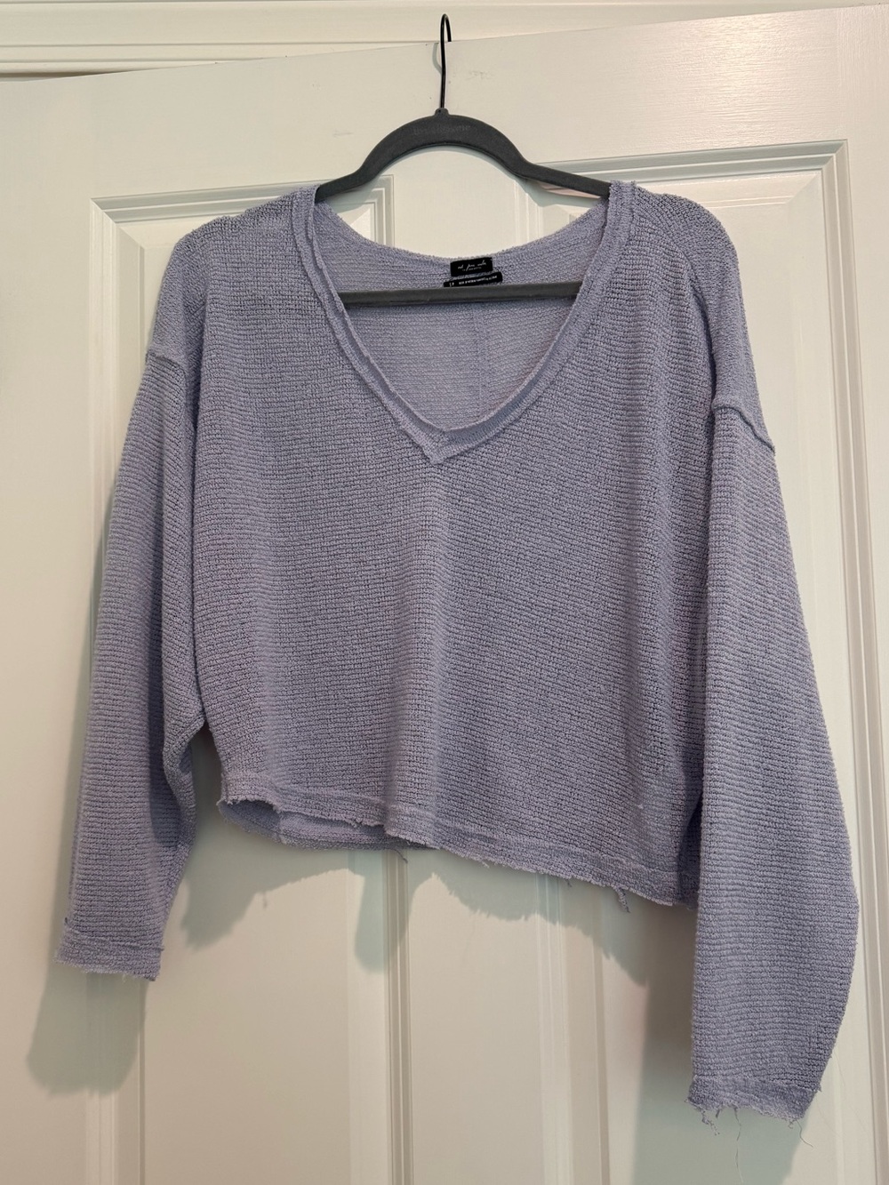 Urban Outfitters Out From Under Thermal Cropped Sweater Top